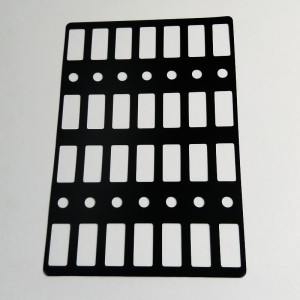 0.25 Feuille d\'isolation PC Retard PC Joint Noir facile à courber Traitement en gros