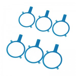 BOPU Fournitures Film de protection Film de protection PVC Film de protecteur Former le film de protection de coussin de siège de téléphone mobile bleu