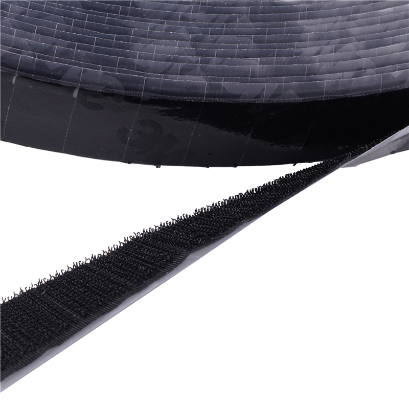 Velcro industriel Velcro, crochetnoir et cheveux de cheveux, autocollants mère et mère, dos à dos velcro peuvent être fournis en grande quantité