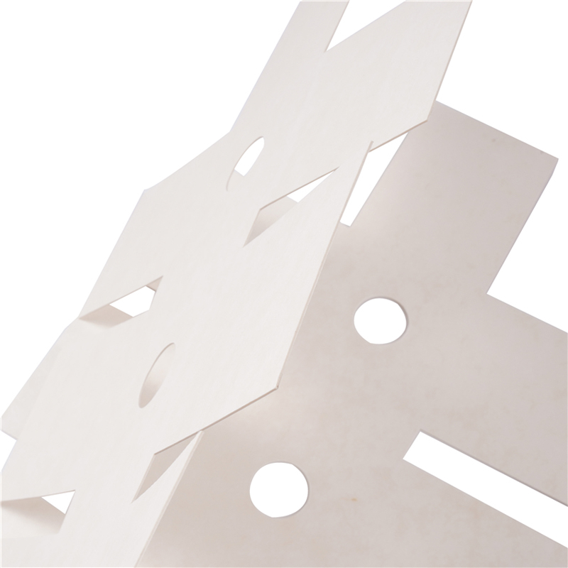 Papier aramide blanc résistant à la température, facile à plier et former du papier aramide, papier isolant composite de 0,2 mm